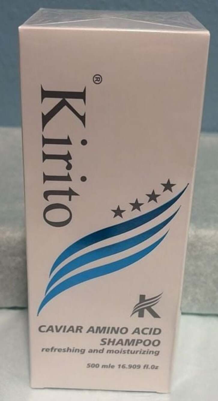 Kirito Caviar Amino Acid Shampoo Refreshing and Moisturizing 500ml 16.909 fl.oz